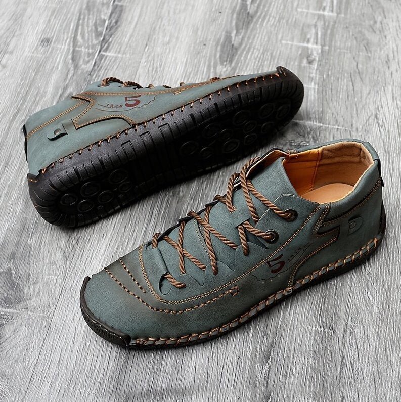 Dacomfy Herren Freizeitschuhe Slip-On Loafers Knöchel