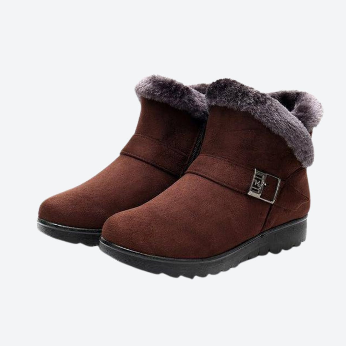 Warme Pelz Damen Stiefeletten Weiblich