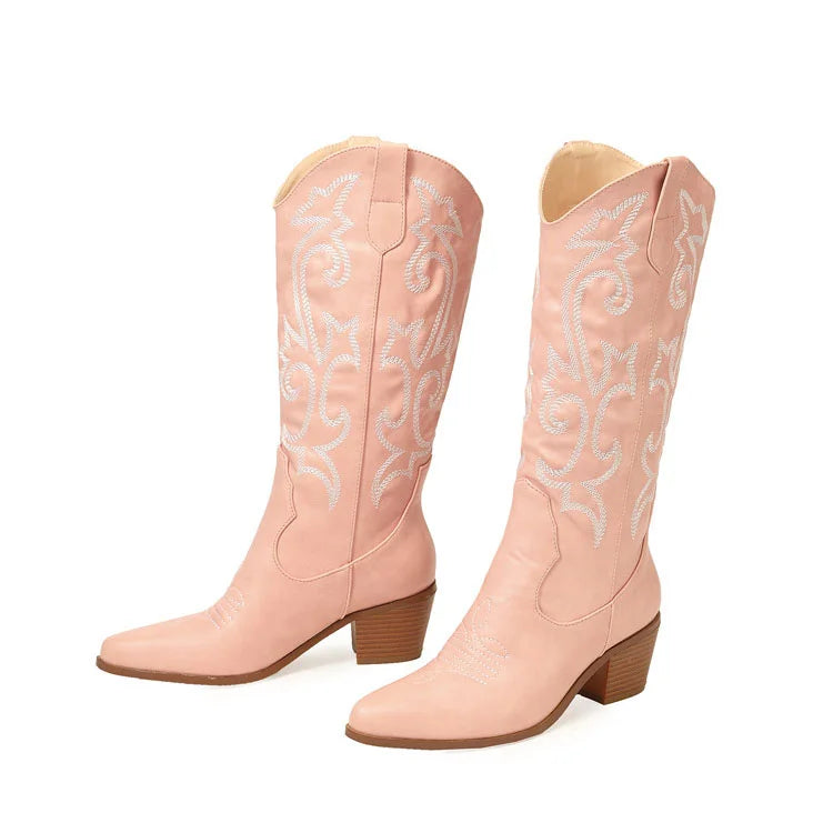 Weitermachen mit Cowboystiefeln