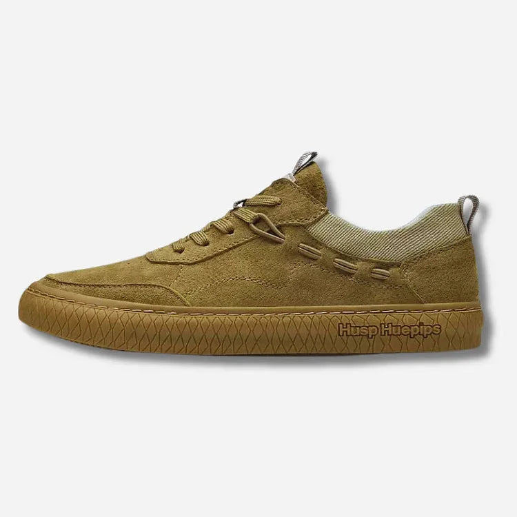 Lässige Wildleder-Sneakers für Herren mit strukturierter Sohle