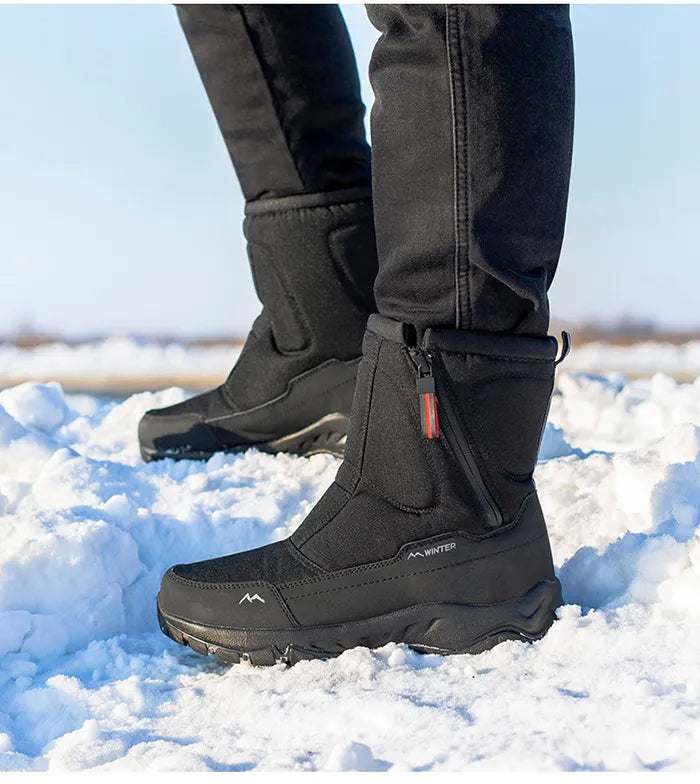 Winterstiefel für Damen & Herren – Mit praktischem Reißverschluss an der Seite