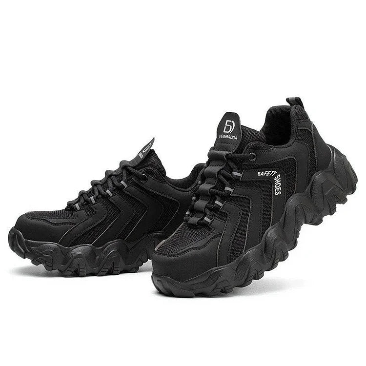 Reflektierende Sicherheits-Sneaker für Herren mit fester Sohle