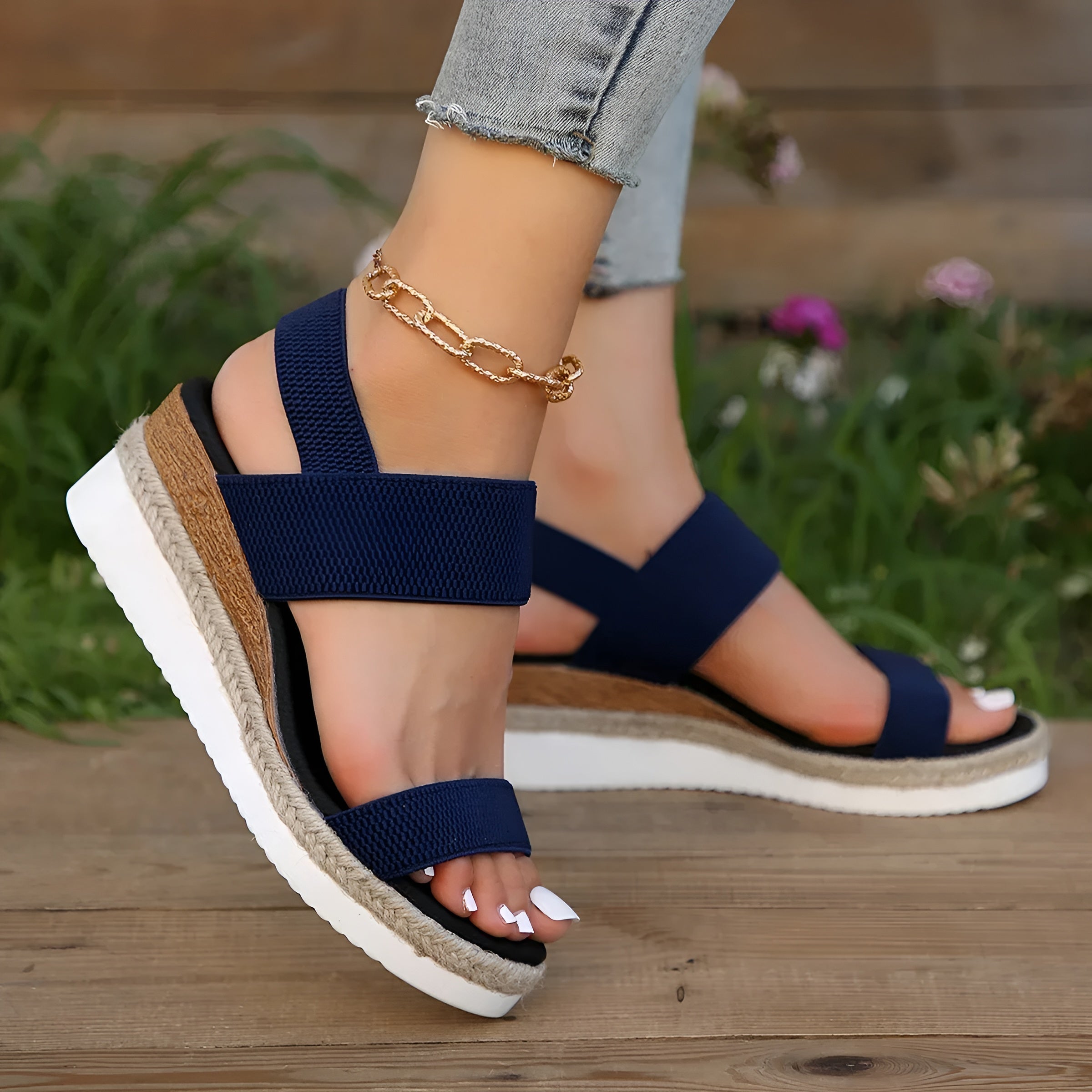 Komfortable Sandalen Damen – Orthopädische Plus Size Sommer Schuhe