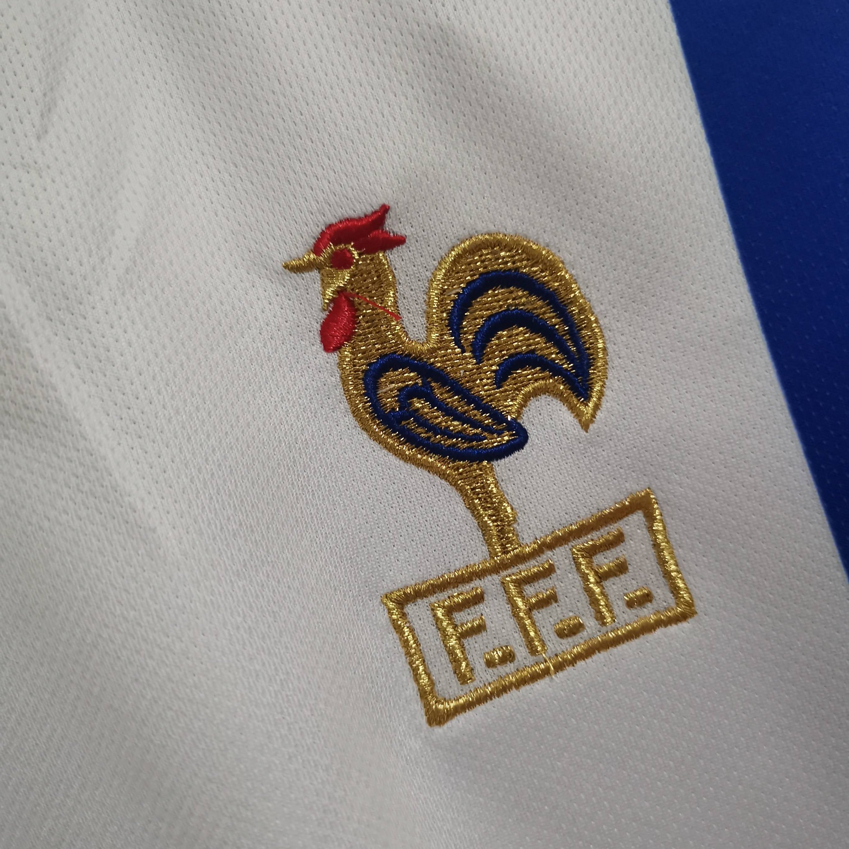 Zidane France Away Shirt 1996