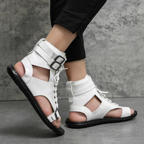 Herrenschuhe – Stilvolle Retro-Sandalen für Komfort und Eleganz