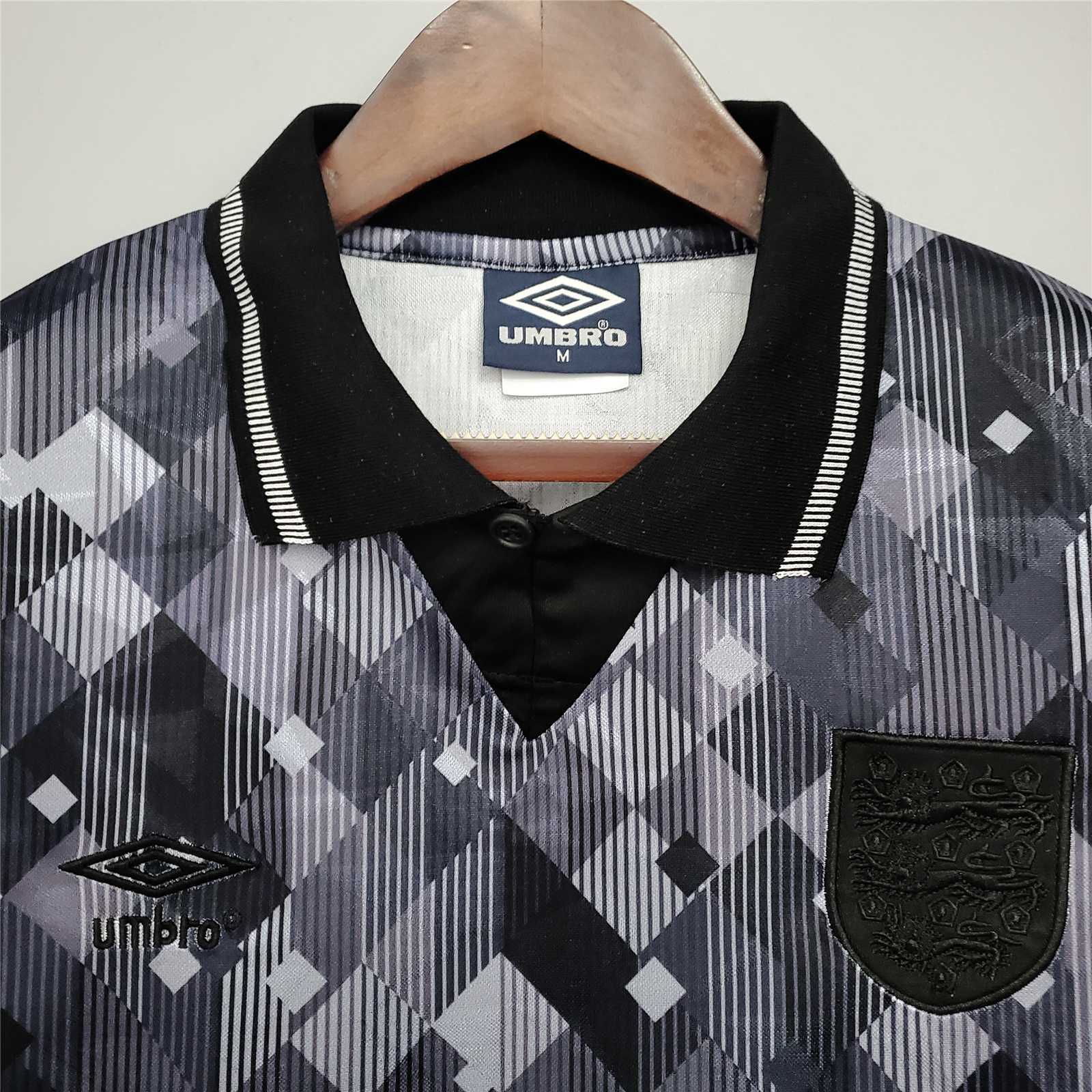 England Away Shirt Black 1990