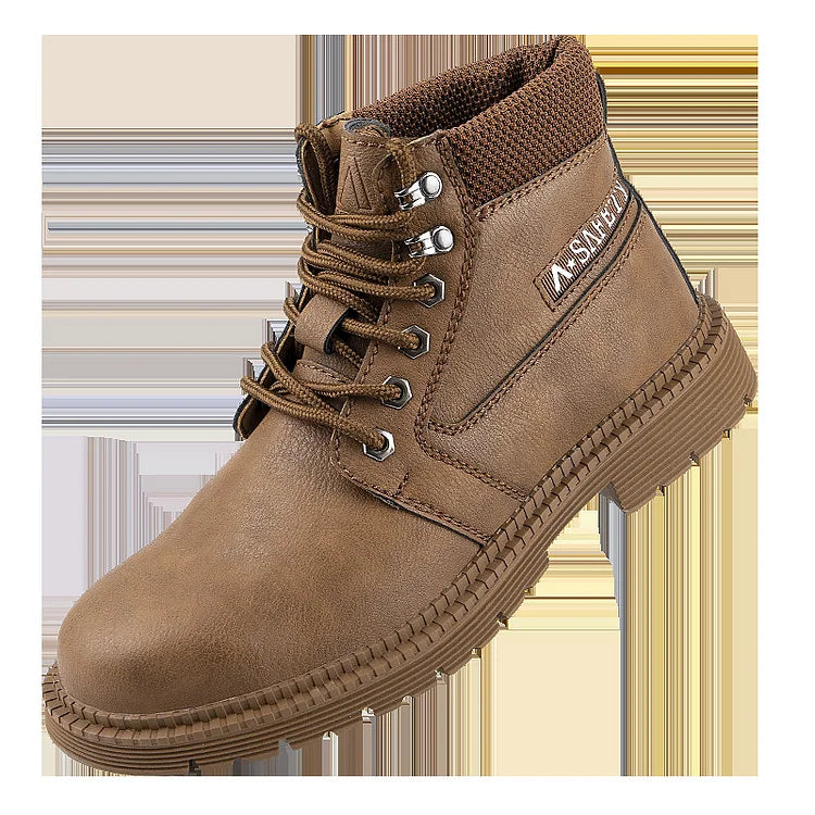 Schlag und durchtrittsichere Sicherheits und Schutzschuhe mit weicher Sohle