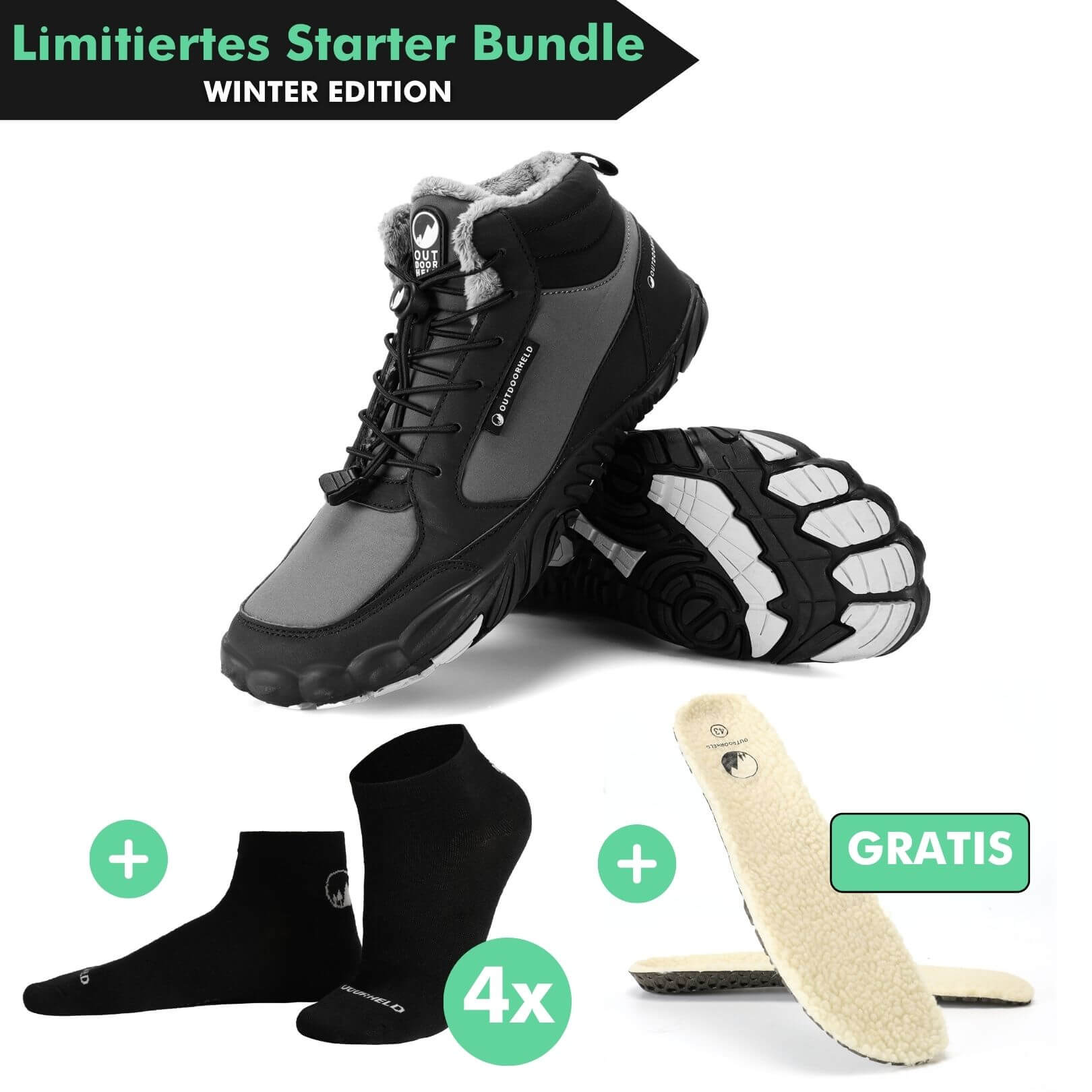 Winterschuhe für ganztägigen Komfort