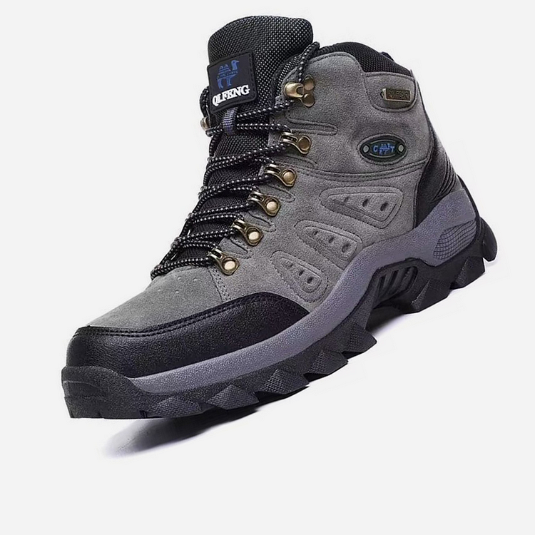 Warme rutschfeste High-Top-Wanderschuhe für den Winter im Freien mit dicker Sohle
