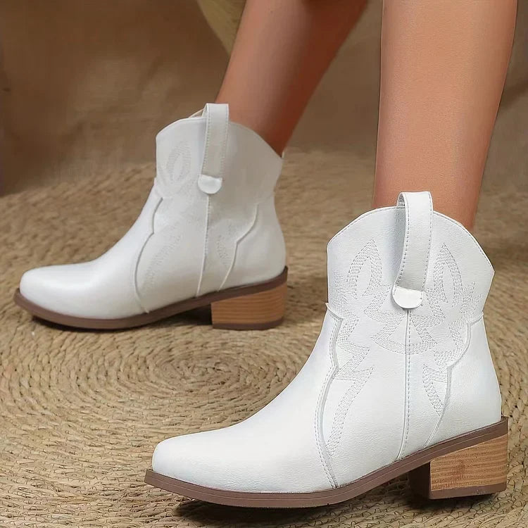 Klassische Cowboystiefeletten