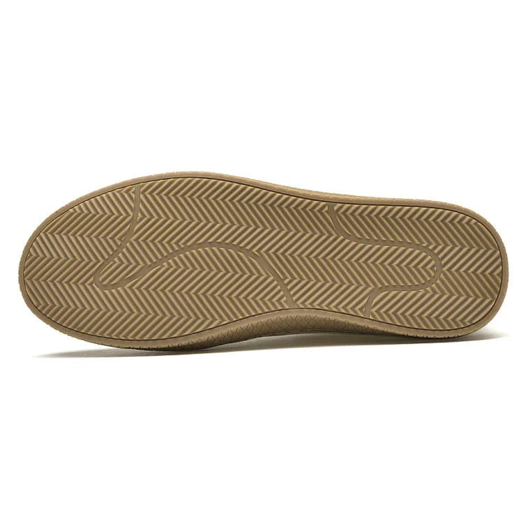 Lässige Wildleder-Sneakers für Herren mit strukturierter Sohle