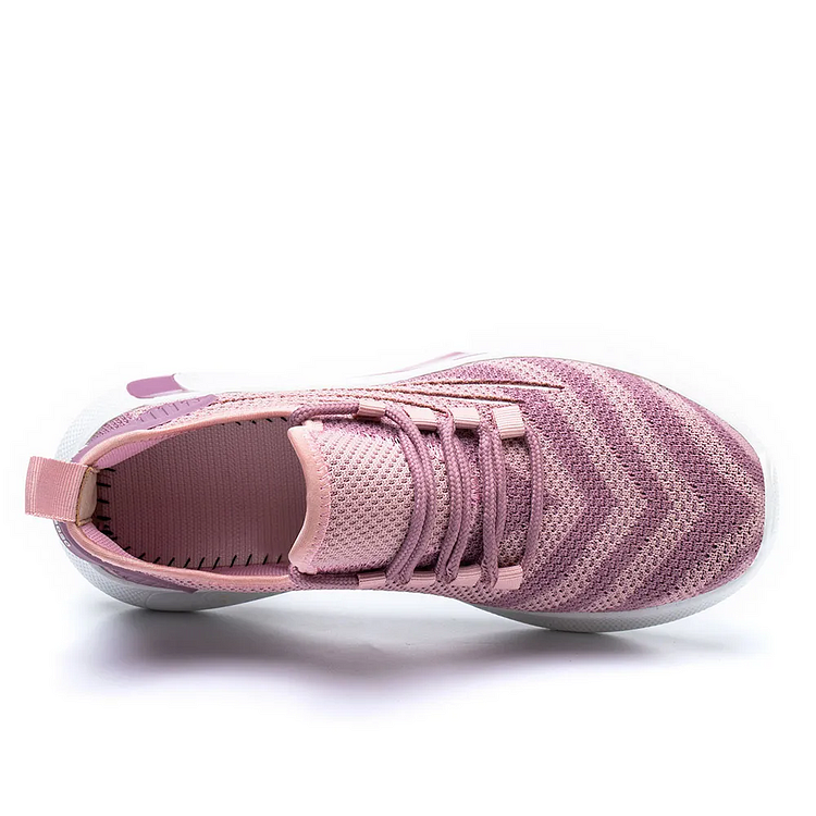 Damenschuhe mit Stahlkappe leicht atmungsaktiv durchstichfest flexibel Rosa