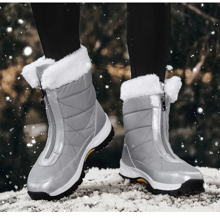 Damen Outdoor Reise Wandern Schnee Bergsteigen Wanderstiefel