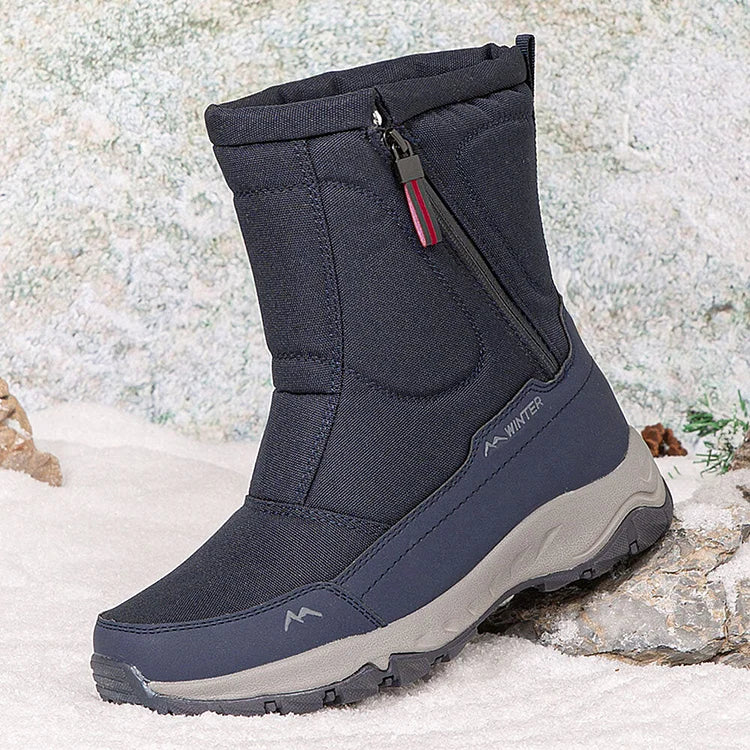 Winterstiefel für Damen & Herren – Mit praktischem Reißverschluss an der Seite