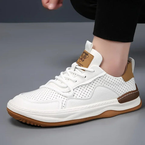 Italienische Leder-Sneaker