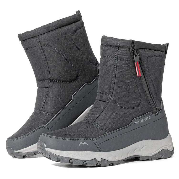 Winterstiefel für Damen & Herren – Mit praktischem Reißverschluss an der Seite