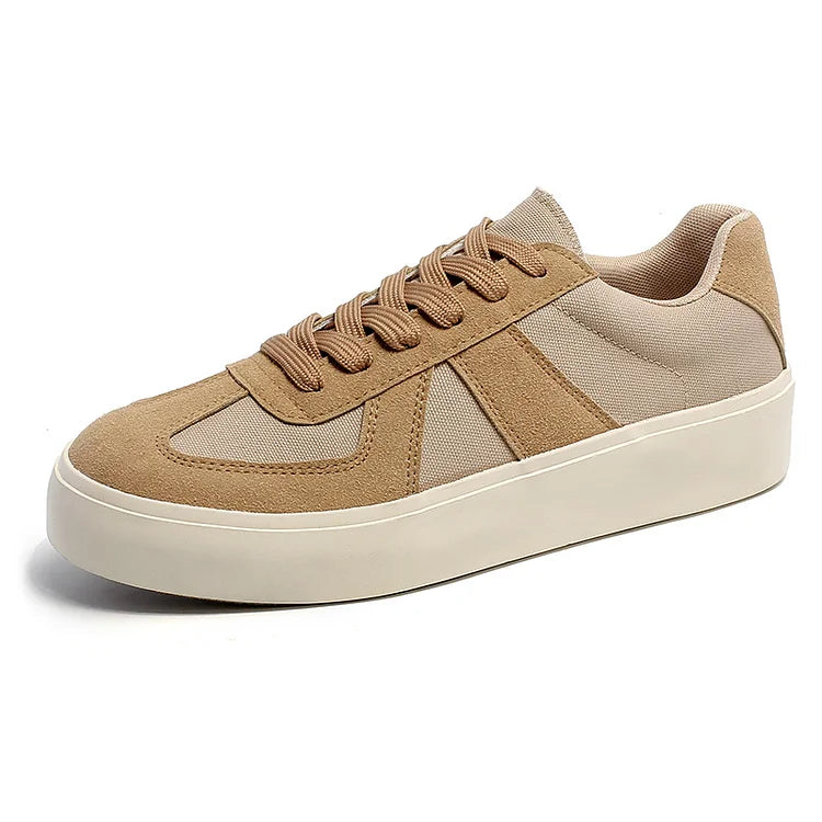 Herren Bundeswehr Sneaker Casual Dicke Sohle Bequem Modisch Sportschuhe