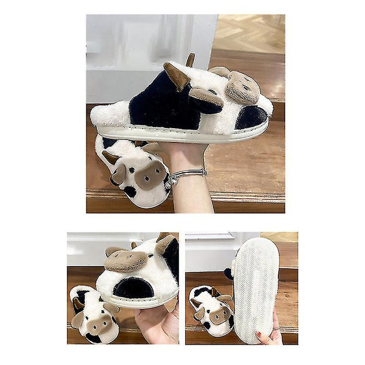 Damen Slippers – Bequeme und Orthopädische Slippers im Kuh-Design