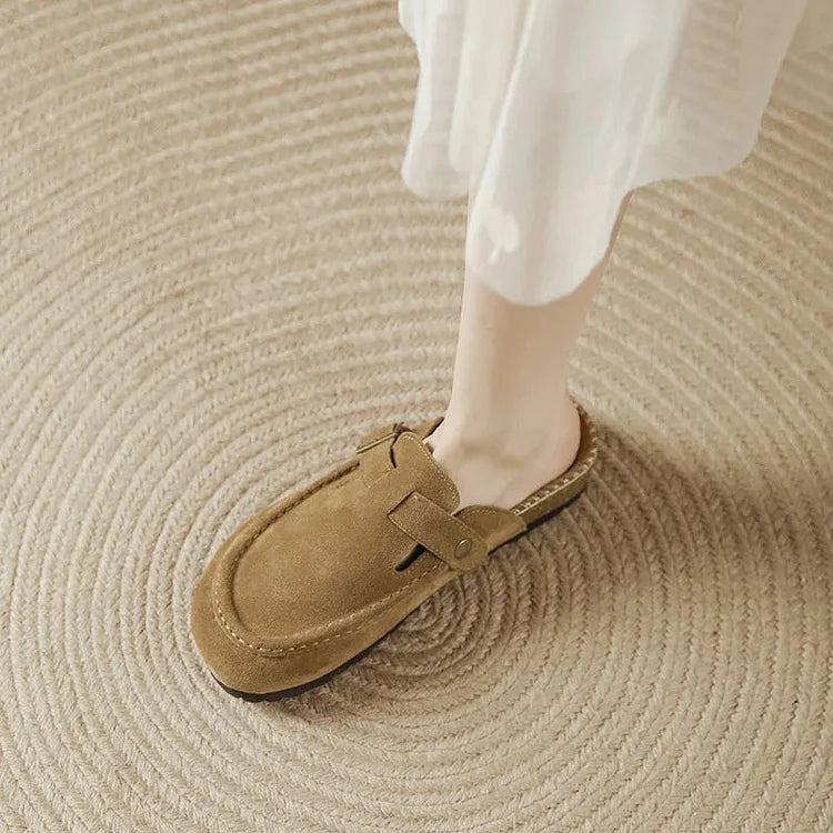 Hochwertige Leder-Sneaker mit Korksohle