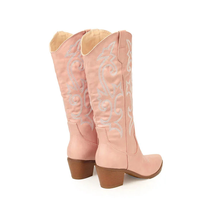 Weitermachen mit Cowboystiefeln
