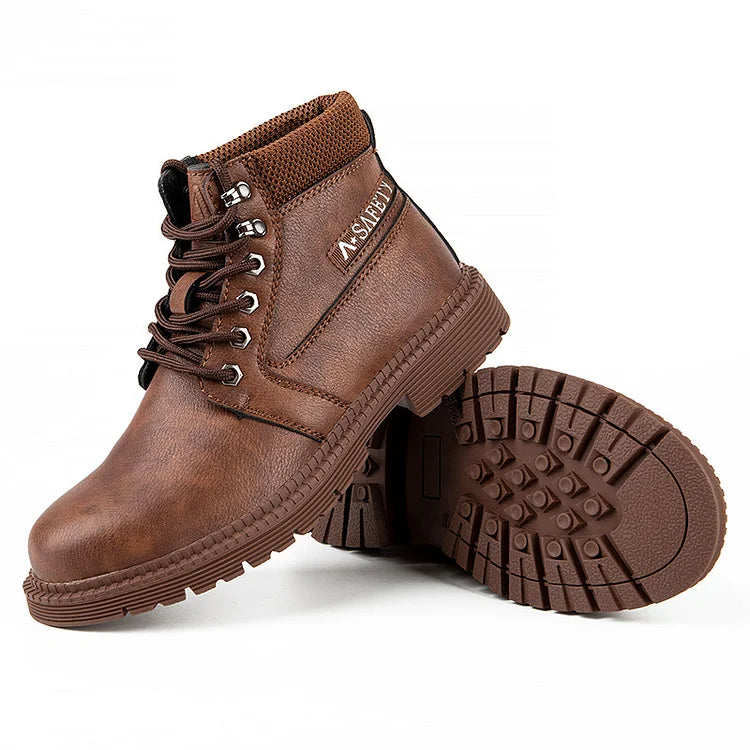 Schlag- Stichschutzschuhe mit weicher Sohle