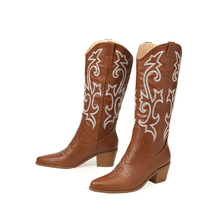 Weitermachen mit Cowboystiefeln
