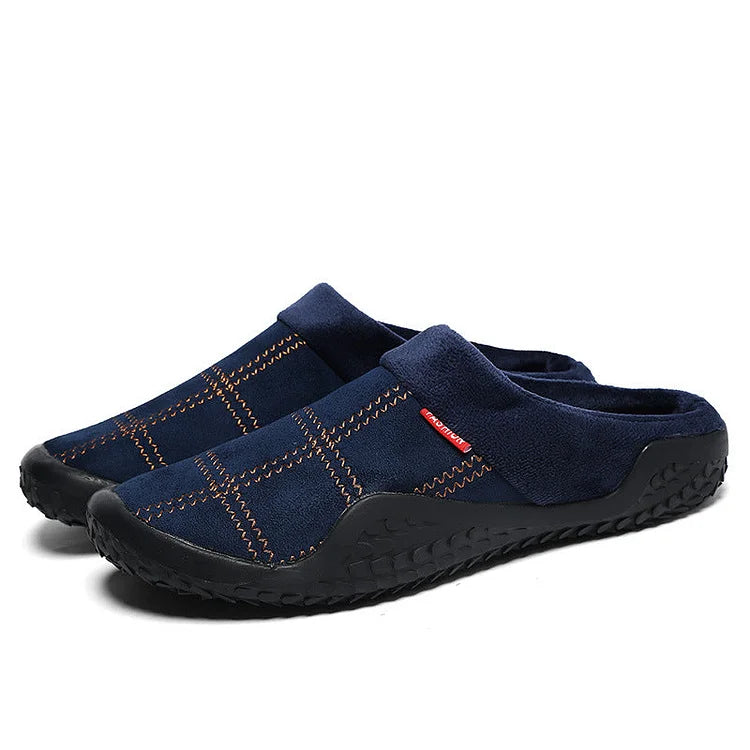 Winter Plüsch Hause Baumwolle Hausschuhe Große Outdoor Schuhe