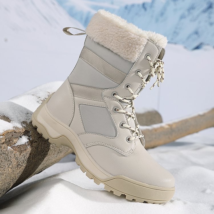 Wasserdichte Schneestiefel – Damen rutschfest & gefüttert