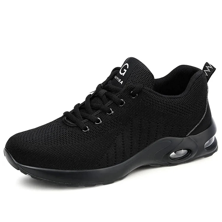 Bequeme Schuhe mit Stahlkappe gegen Ermüdung