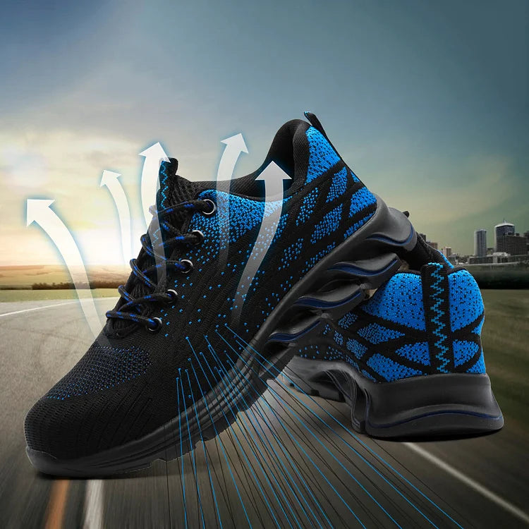 Sicherheitsschuhe Herren-Sneaker mit Stahlkappe