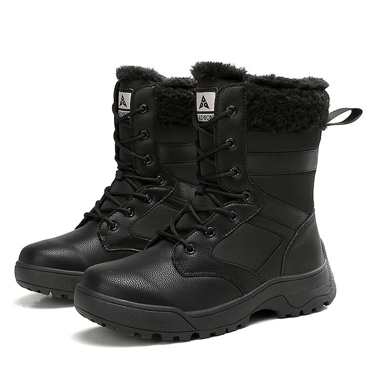 Wasserdichte Schneestiefel – Damen rutschfest & gefüttert