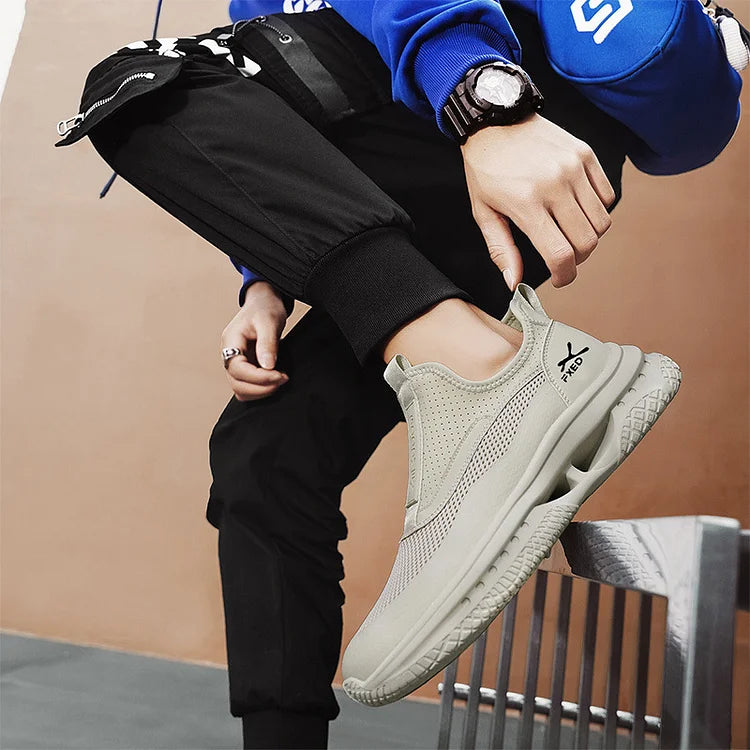 Orthopädische atmungsaktive trendige leichte Sneakers für Herren