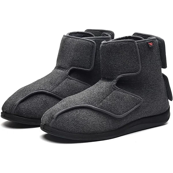 Orthopädische warme verstellbare extra breite Stiefel