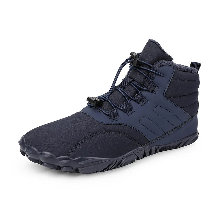 Winter Plüsch Warm Wasserdicht Anti-Rutsch Barfuß Schuhe Outdoor Wandern Sneakers