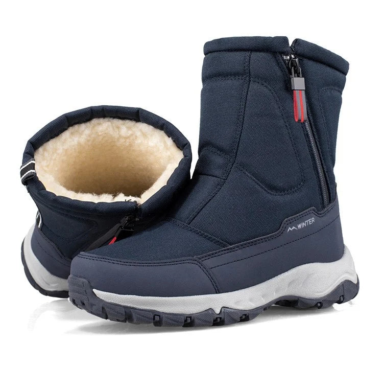 Winterstiefel für Damen & Herren – Mit praktischem Reißverschluss an der Seite