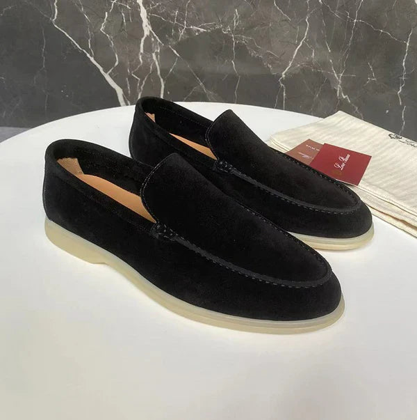 Herrenschuhe: Orthopädische Wildleder-Loafers von Bandit für Herren