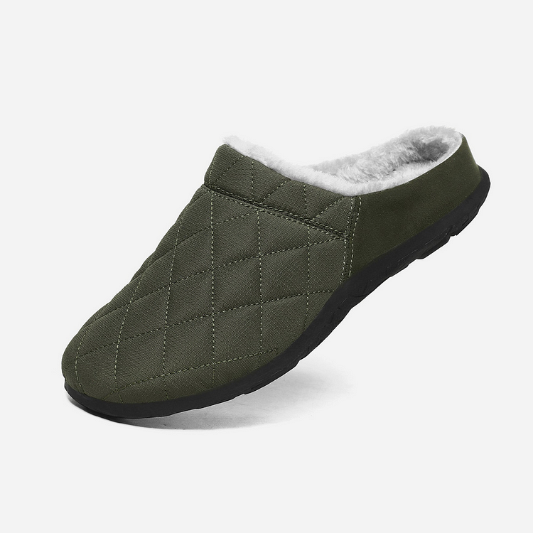 Baumwollpantoffeln Indoor One Pedal Lazy Shoes