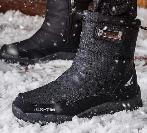 Herren-Winterstiefel für Outdoor – warm wasserdicht und rutschfest