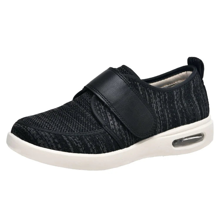 Weite Stretch-Schuhe ohne Schnürung verstellbarer Verschluss