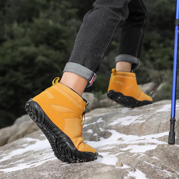 Winter Barfußschuhe Outdoor Warme und wasserdichte Schneestiefel