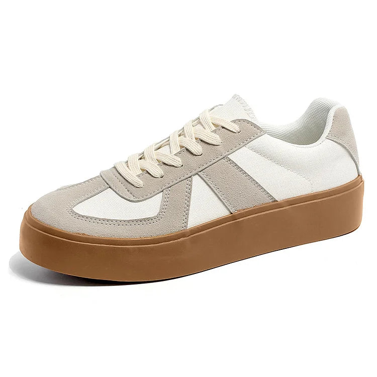 Herren Bundeswehr Sneaker Casual Dicke Sohle Bequem Modisch Sportschuhe
