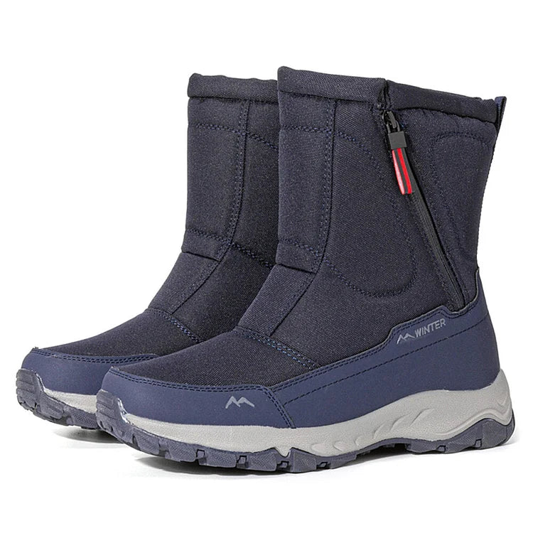 Winterstiefel für Damen & Herren – Mit praktischem Reißverschluss an der Seite