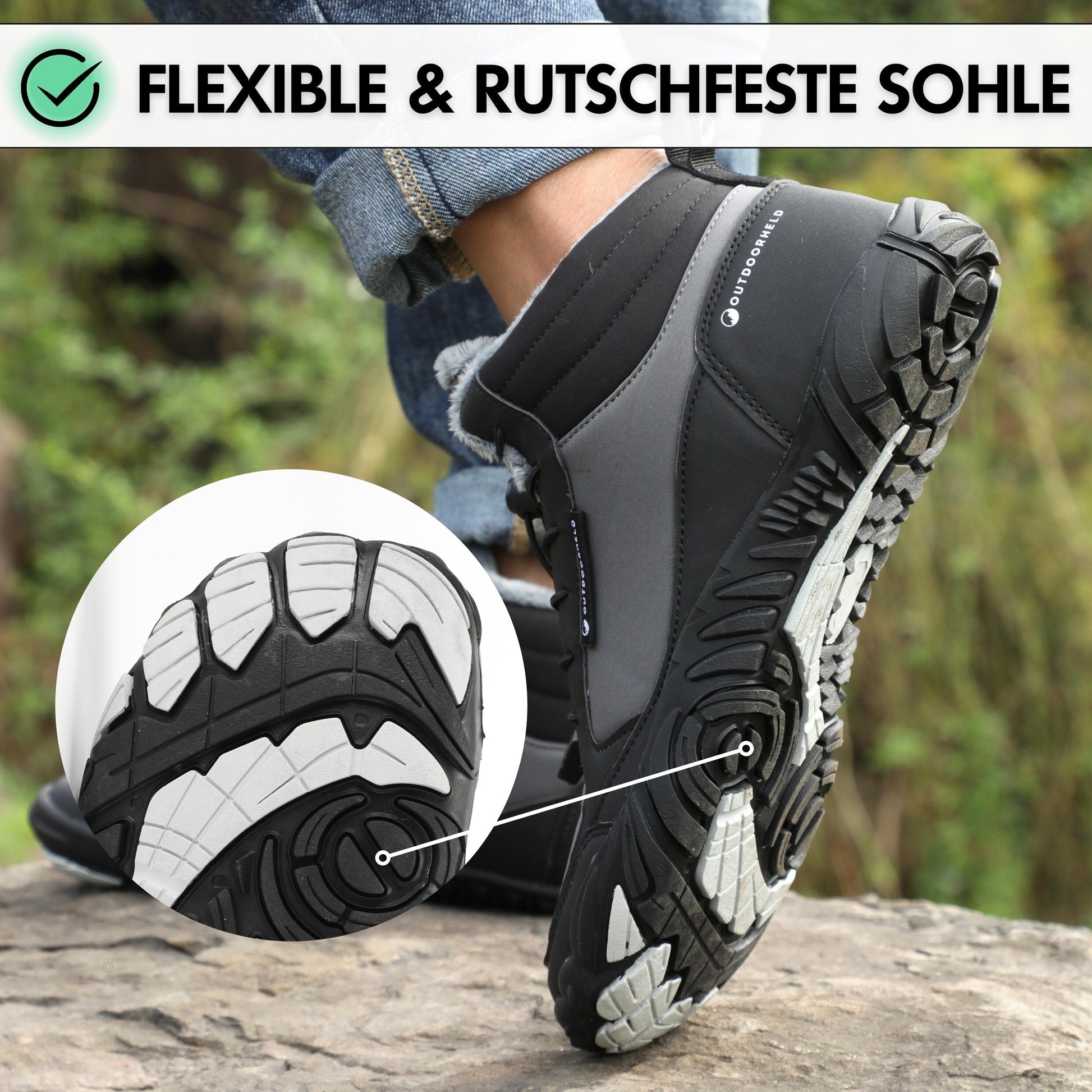 Winterschuhe mit Barfuß-Design – Perfekte Wahl für kalte Tage