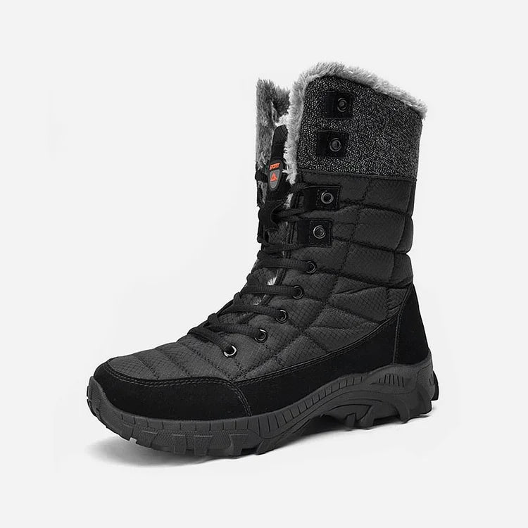 Fellgefütterte Winterstiefel für Herren – Wadenhoch