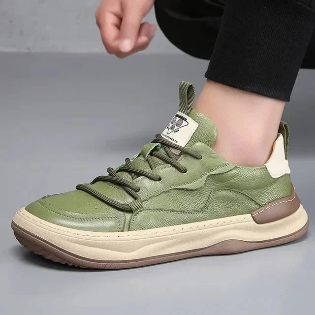 Italienische Leder-Sneaker