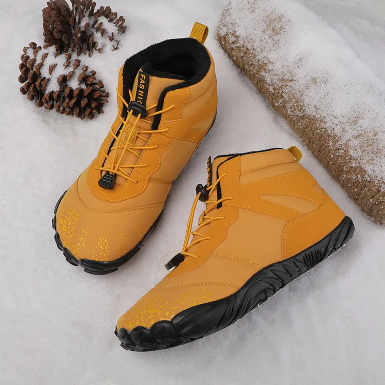 Winter Barfußschuhe Outdoor Warme und wasserdichte Schneestiefel