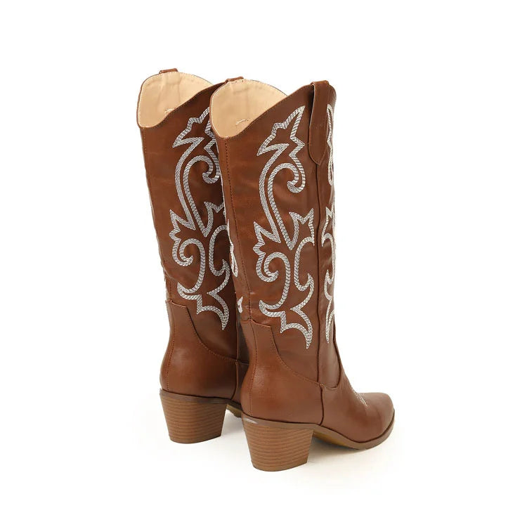 Weitermachen mit Cowboystiefeln