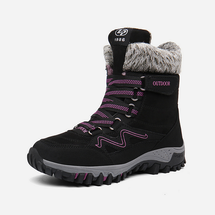 Orthopädische Winter Schnee Stiefeletten Warme Pelz Arch Support Frauen Schuhe
