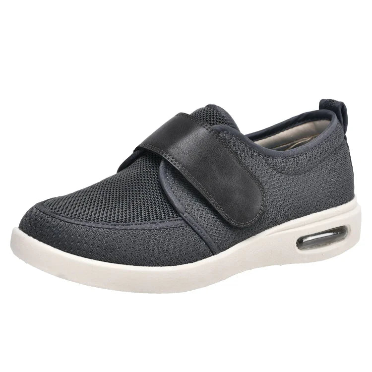 Weite Stretch-Schuhe ohne Schnürung verstellbarer Verschluss