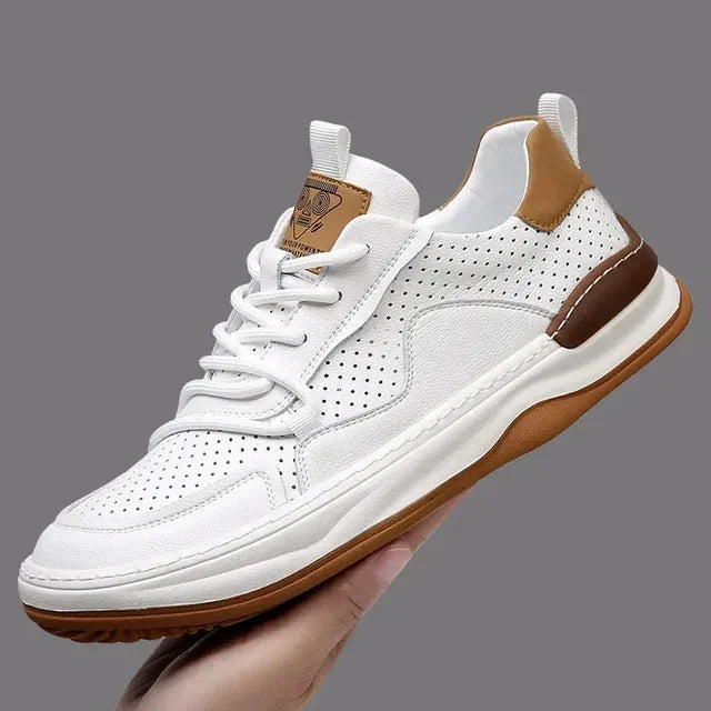 Italienische Leder-Sneaker